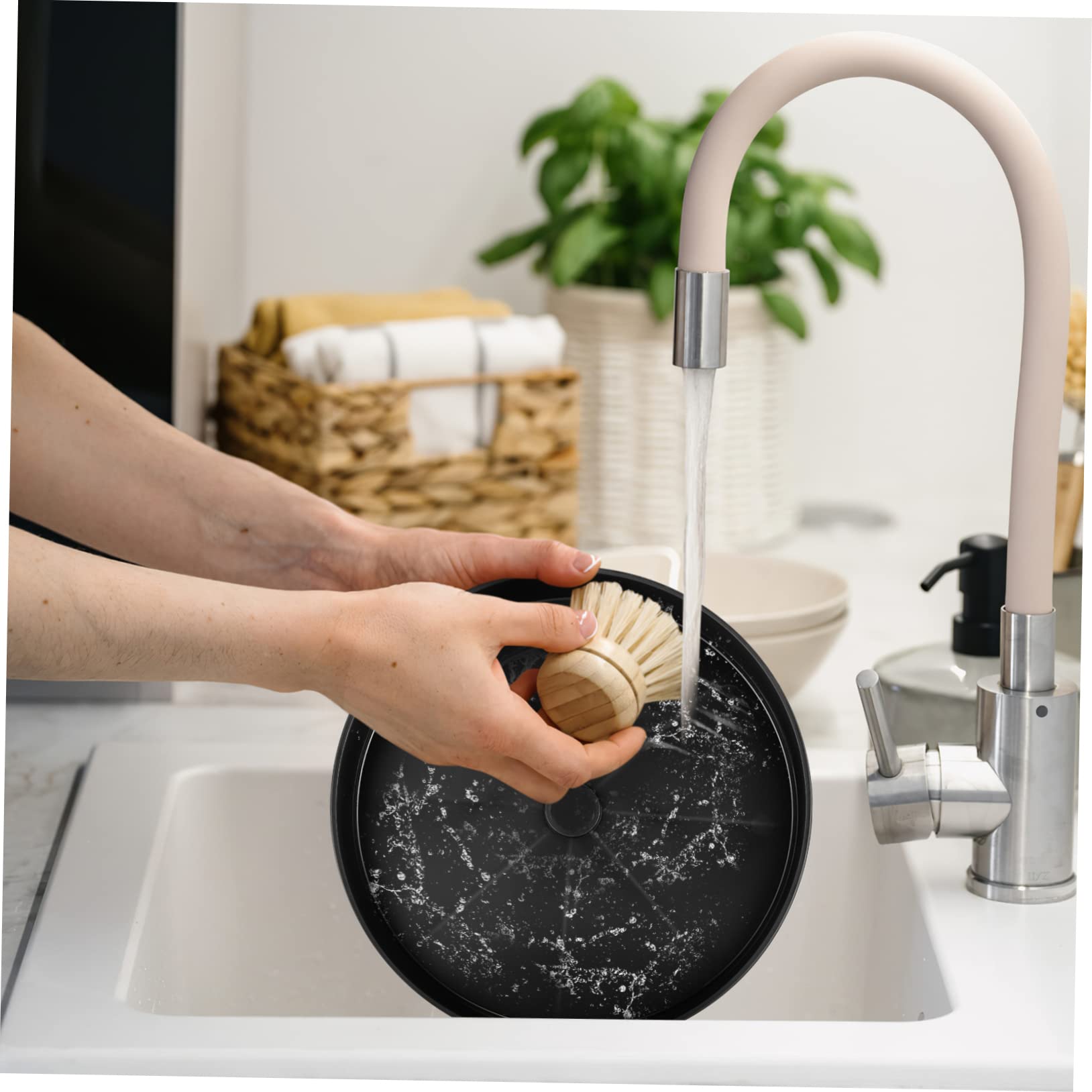 iplusmile Estante Giratorio Para Condimentos Con Borde Elevado y Doble Organizador De Especias Para Cocina Almacenamiento De Botellas Adecuado Para Hogar Restaurante y Bar