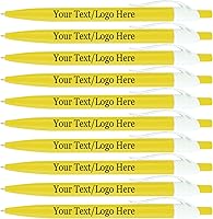 Vista 7 de SyPen Bolígrafos personalizados con tu logotipo o texto personalizado, paquete de 500 unidades a granel para negocios, fiestas y eventos, bolígrafos