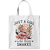 Animal Aesthetic Tote Bags Gifts for Women Who Love Animals, Funny Cute Reusable Canvas Tote Bag for Shopping Camping