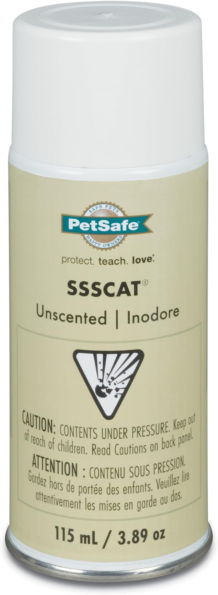 PetSafe SSSCAT Automatic Spray Pet Deterrent Replacement Can - Contactless Behavior Correction - Motion Sensor Air Burst - Only Compatible with First-Generation SSCAT Spray Deterrent System