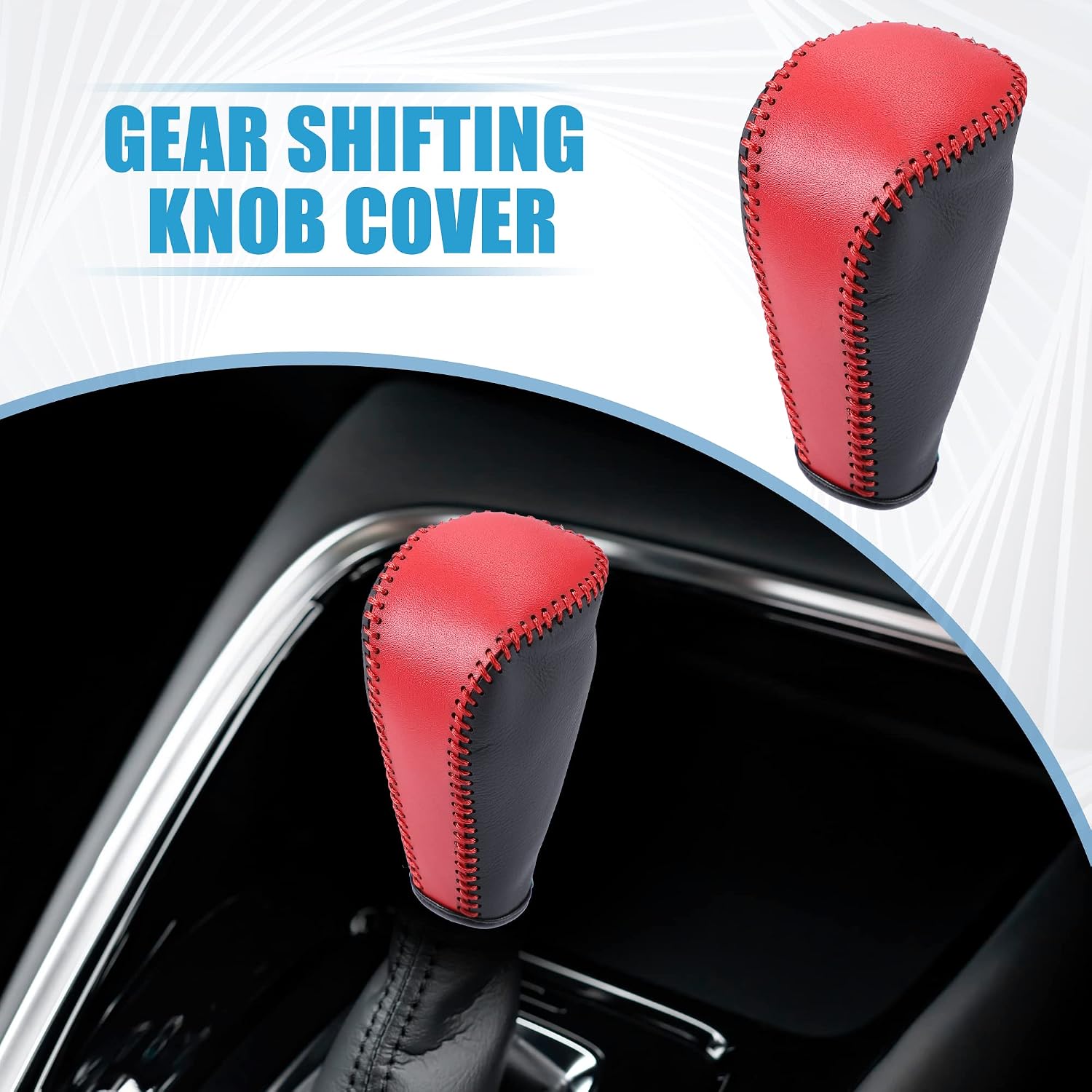 Car Gear Shifting Knob Cover for Toyota Corolla 2014-2018 image 2