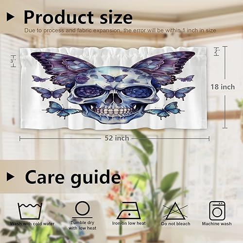 Miniatura 928 de Cenefas de cocina modernas con patrón de cobre marrón dorado para ventanas, cenefas opacas abstractas de marcas de arañazos y cortinas opacas