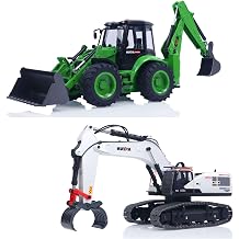 Huina 1/14 1594 RC Excavator Finished RC Backhoe Loader 1579