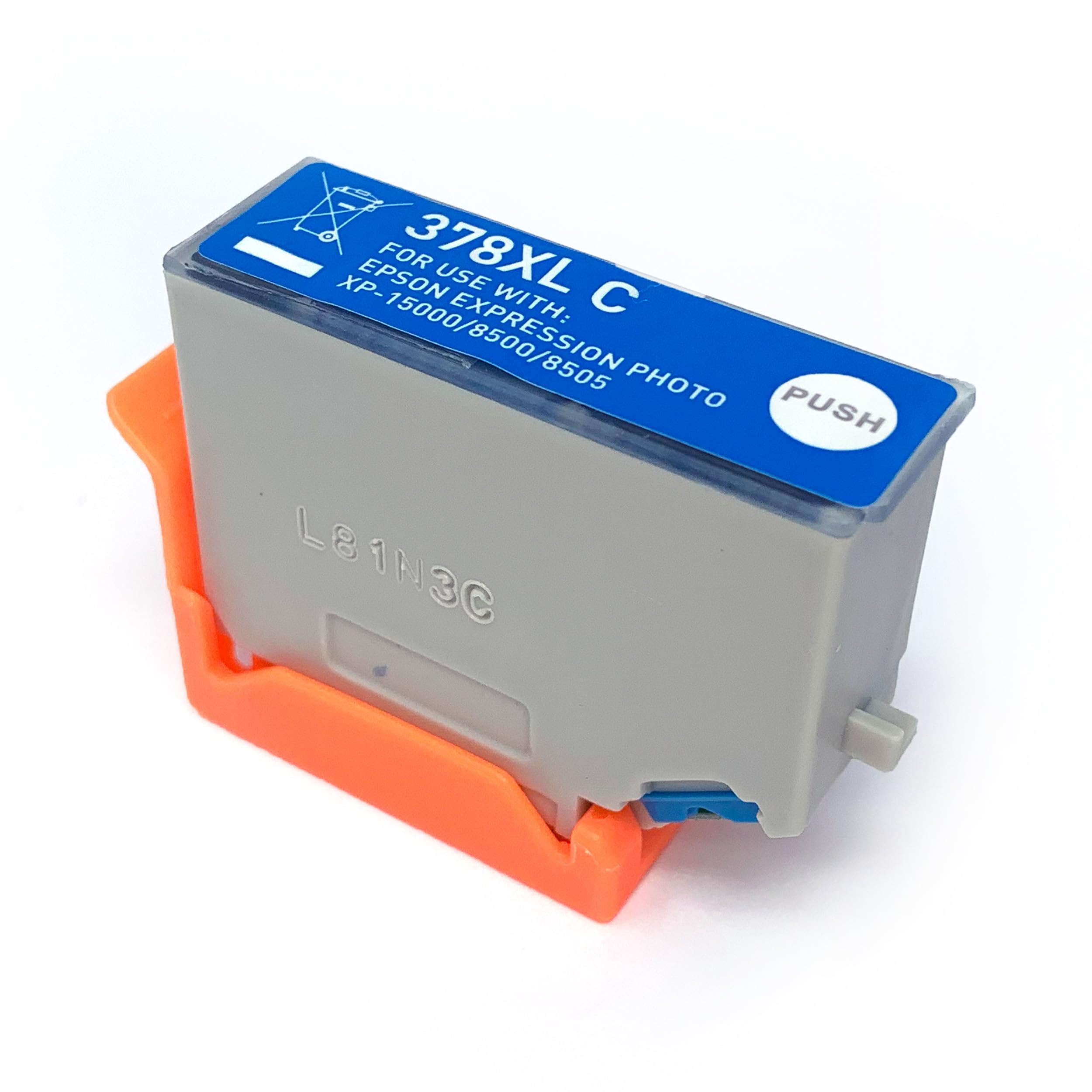 Ink Express Compatible 378XL Cyan Ink Cartridge Compatible with Epson Printers for Epson Expression Photo XP-8500 XP-8505 XP-8600 XP-8605 XP-8700