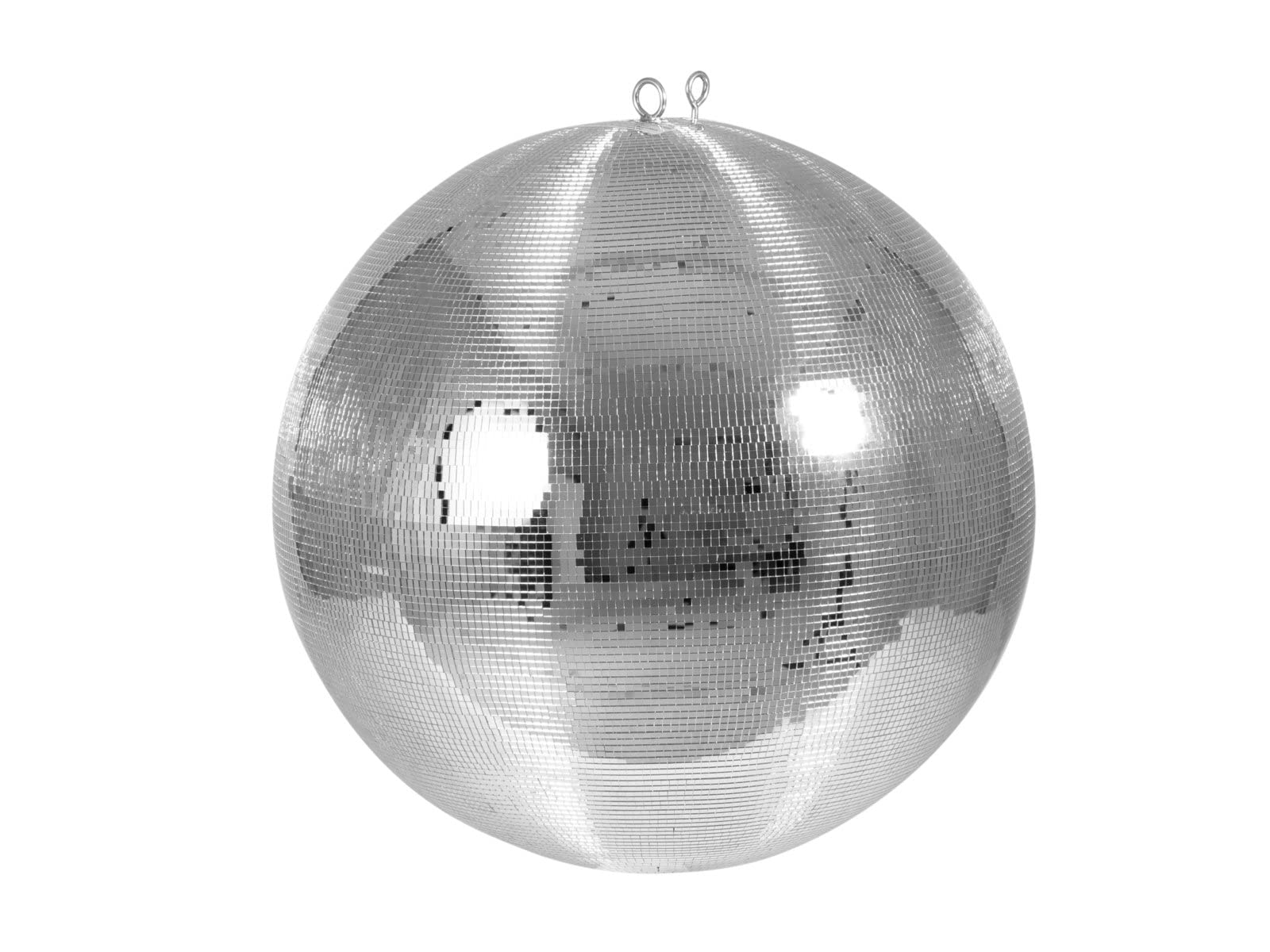 EUROLITE Boule miroir de 50 cm (5 x 5 mm) | Boule de miroir de sécurité avec deuxième œillet