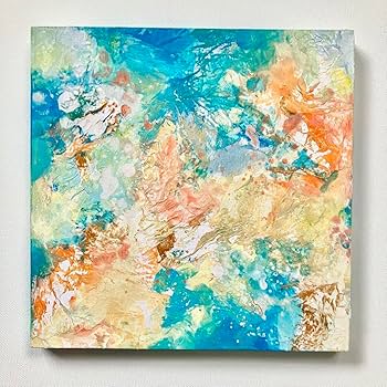 テクスチャーアート　絵画　インテリア　ニュアンス　海外　モダン　抽象画　青　沖縄 Amazon.co.jp: テクスチャーアート 絵画 インテリア ニュアンス