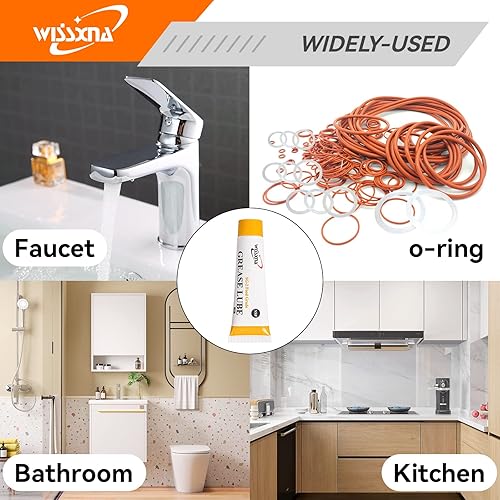 Miniatura 7 de Grasa de silicona, lubricante sanitario de grado alimenticio, lubricante de máquina, evita que las válvulas y las juntas tóricas se peguen,