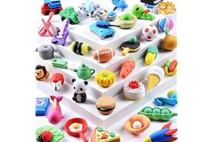 3D Mini Food Erasers: Desk Pets