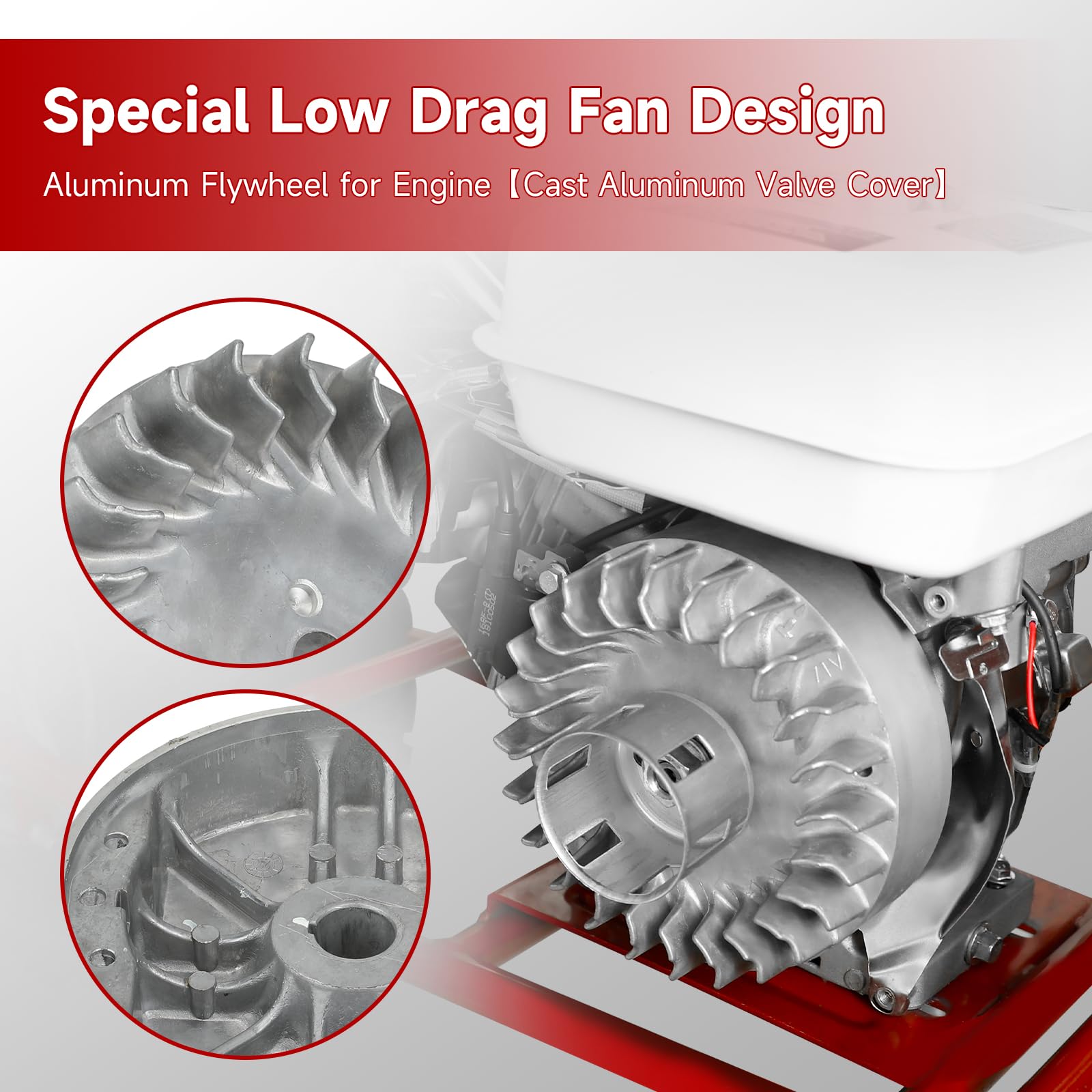 Predator Engine Aluminum Flywheel Upgrade For Predator 212cc 196cc ...