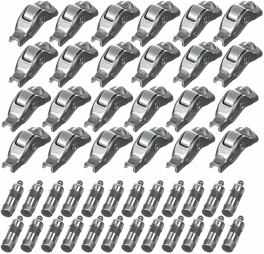 48pcs Engine Rocker Arms and Lifters Set 3L3Z-6564-BA+HT2305 For 2005-2010 Mustang F-150 F-250 F-350 F-450 F-550 2006-2010 Explorer 2005-2014 Expedition Navigator