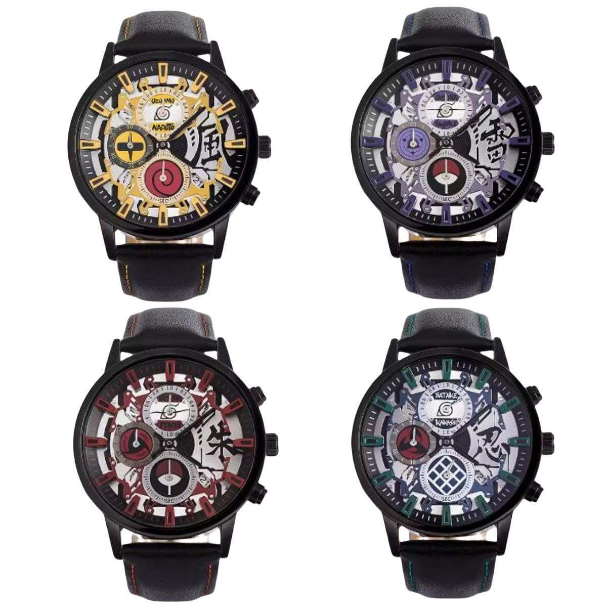 Amazon.co.jp: うちは サスケ ナルト 時計 クォーツ時計 腕時計