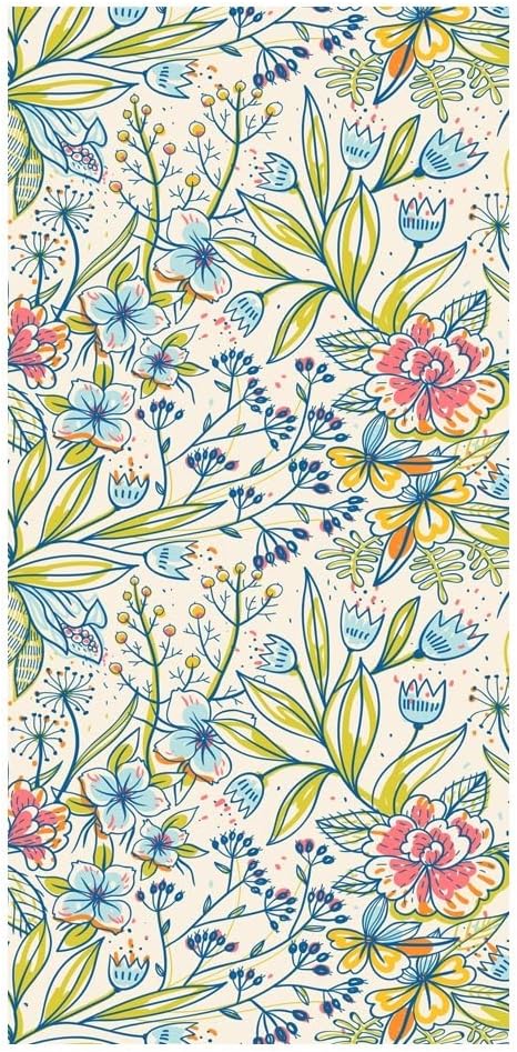 Bathroom Privacy Window Film Privacy Window Film Static Cling No Glue Decorative Plant Flower Window Treatments Window Coverings Glass Window Sticker Window Window Film(80x120cm WxH)