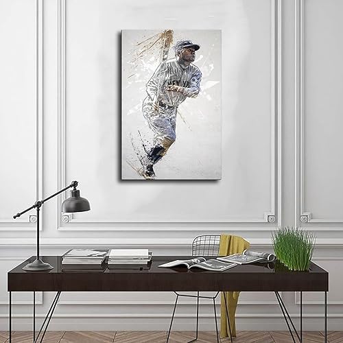 Miniatura 3 de LVTFCO Póster de Babe Ruth para niños, para dormitorio, béisbol, deportes, citas, papel firmado, arte de pared, estilo sin marco, 16 x 24 pulgadas