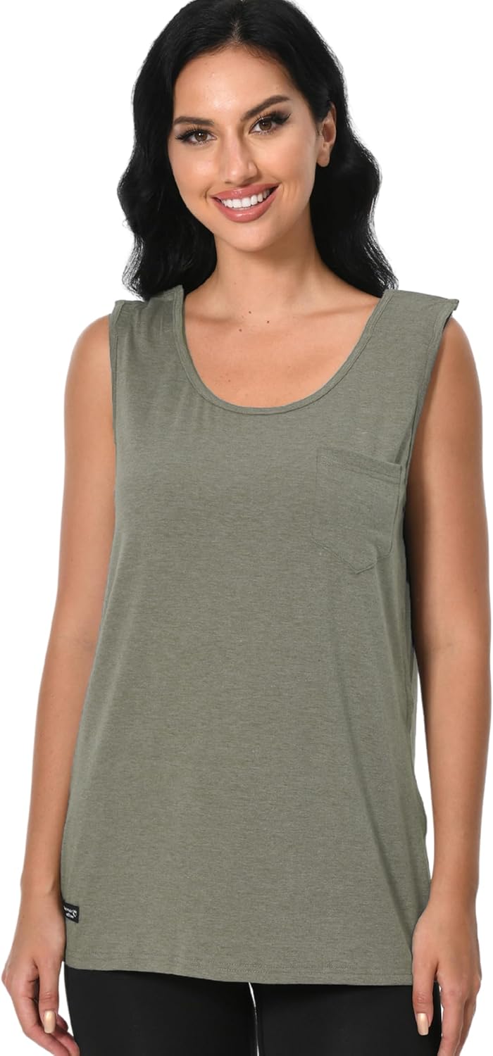 Post Surgery Tank Tops Shirts Shoulder Arm Broken Breast Recovery Clothing Snap Open Sleeveless Shirt Unisex Size - Image 2