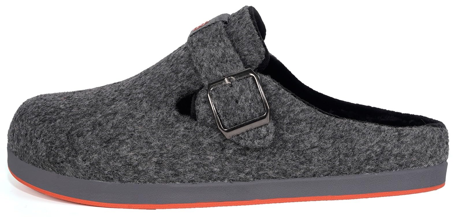 Sisttke Pantofole Donna Uomo Ciabatte in Feltro Unisex Slippers Invernali Chiuse con Plantare Intercambiabile