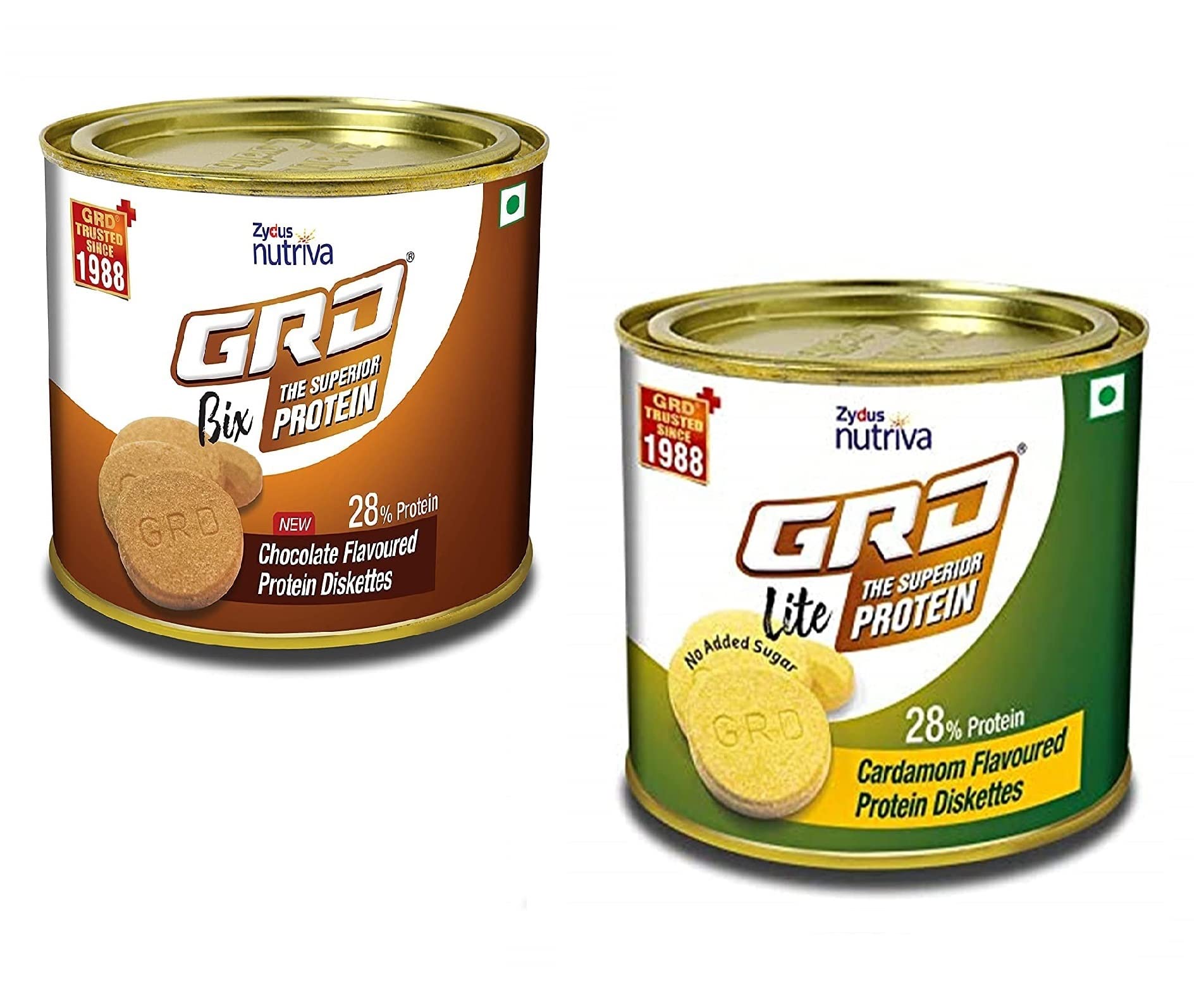 Buy GRD Bix Chocolate Flavoured High protein biscuits with Immuno ents