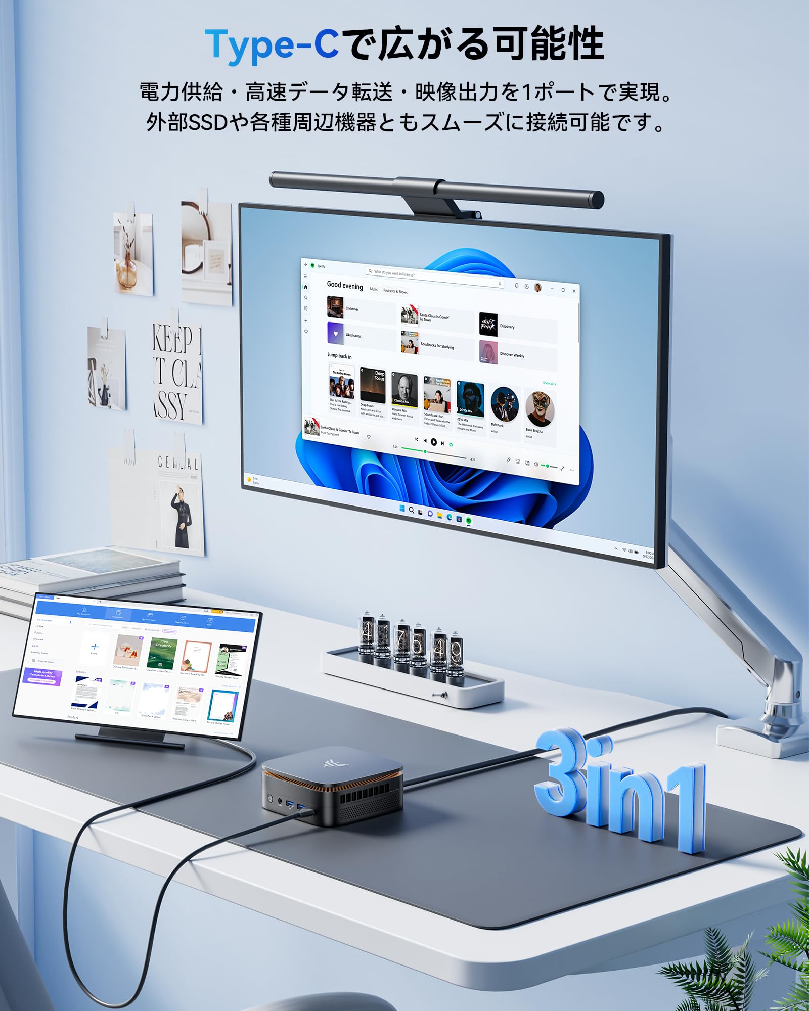 Amazon.co.jp: NiPoGi ミニPC 【AMD Ryzen 4300U新登場・3500Uより速い