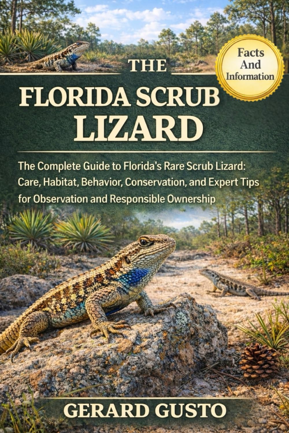 THE FLORIDA SCRUB LIZARD HANDBOOK: The Complete Guide to Florida’s Rare Scrub Lizard: Care, Habitat, Behavior, Conservation, and Expert Tips for Observation and Responsible Ownership