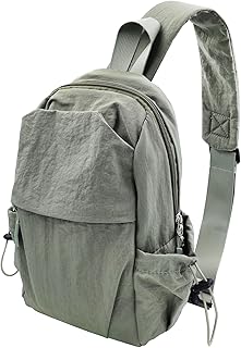 Bolsa de Peito, Mochila Cruzada, Bolsas Cruzadas para Homens, Mochila de Ombro para Mulheres, Bolsa Crossbody Sling Bag Bandolera Cruzada para Caminhar, Viajar, Ciclismo, Caminhadas