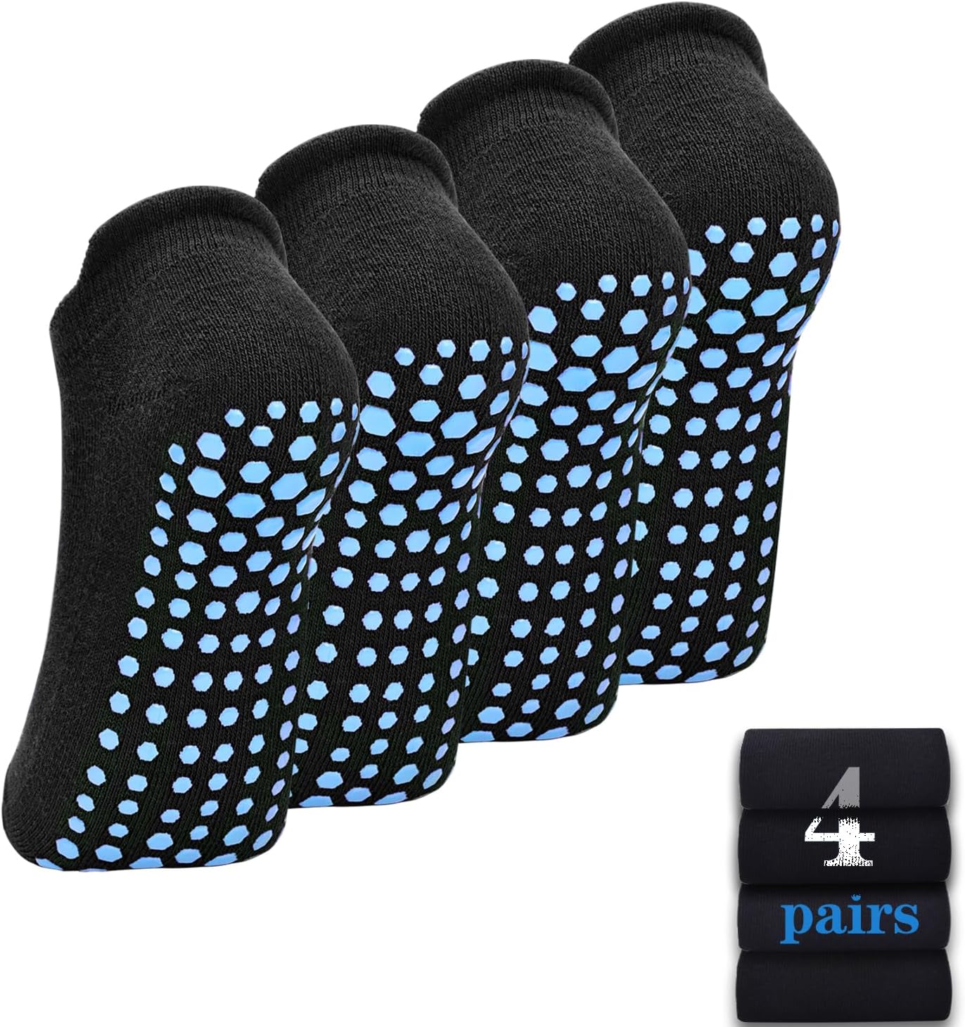 ELUTONG Pilates Non Slip Socks Ballet Barre Sticky Grippers Socks for Women