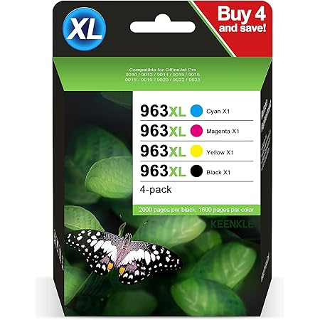 Imprimante Hp Officejet Pro 963XL Cartouche D'encre De Rechange Pour HP 963 Pour HP OfficeJet Pro 9010 9012 9013 9014 9015 9016 9018 9019 9020 9022 9023 9025 9026 9027 9028 029 Cartouche Hp 963 Prix