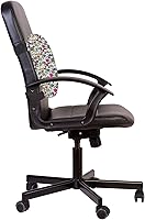 Vista 202 de Lunarable Teal Travel Pillow Neck Rest, Aquatic Fauna Theme Hand Drawn Style Various Starfish in Blue Shades, Memory Foam Traveling Accessory for