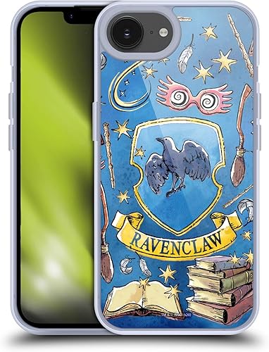 Vista 29 de Head Case Designs Funda de gel suave con licencia oficial de Harry Potter Slytherin, diseño de Reliquias de la Muerte XIII compatible con Apple