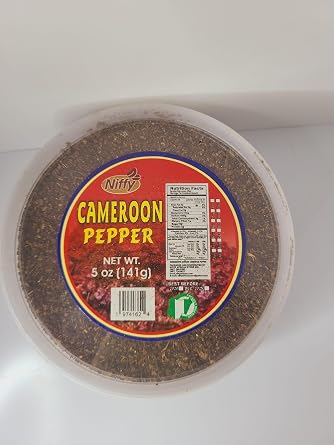 Cameroun Pepper, 5 oz 141g by Niffy