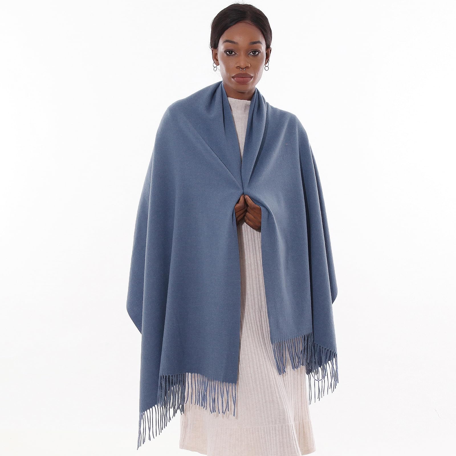 Sciarpa Pashmina Donna Invernale Scialle Sciarpe Elegante Cerimonia Grande Stole Foulard Scialle da Abito Sera