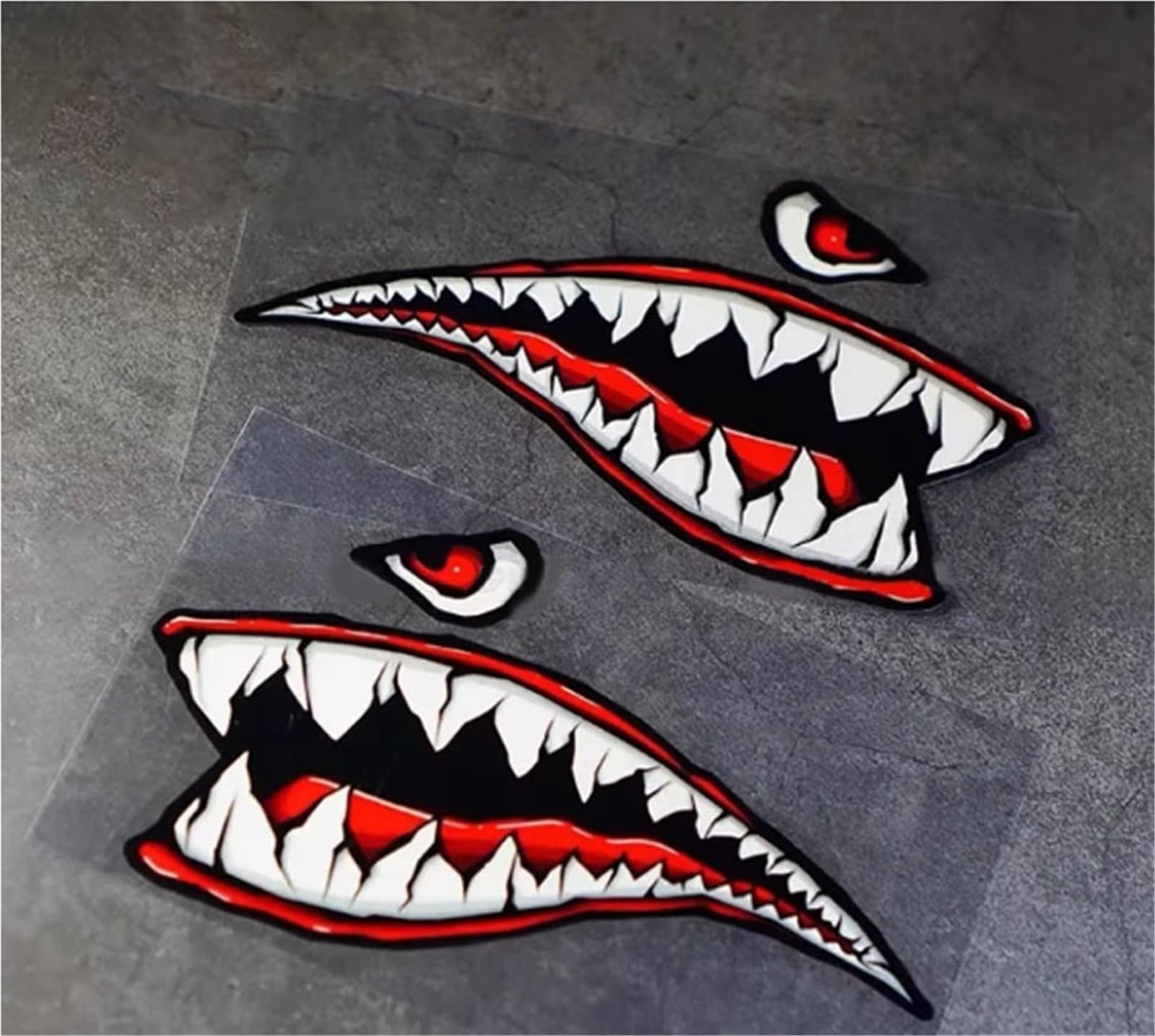 FGLFPXI Reflective Waterproof Stickers Decals for Motorcycle Fuel Tank Car Vehicle