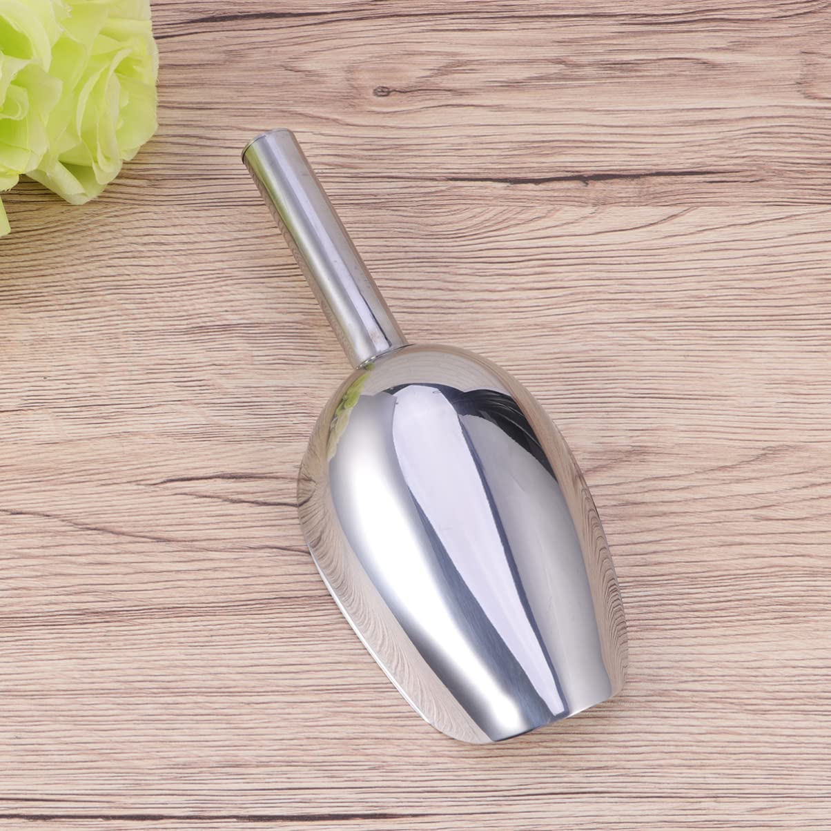 Cuillère à Glace NAMOARLY – Pelle Dessert Manche Bois & Tête Métal, Spatule Pratique & Élégante