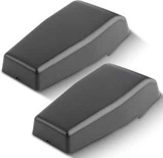 2PCS Black Rear Window Hinge Cover Liftgate Glass Hinge Cover Left Hinge Covers Trim fit for Jeep Wrangler JK JKU 2007-2018, Replace 68413488AA