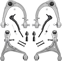 Vista 1511 de Detroit Axle - Kit de suspensión frontal de 8 piezas para Dodge Journey 2009-2015, 2 brazos de control inferiores, 2 rótulas, 2 varillas