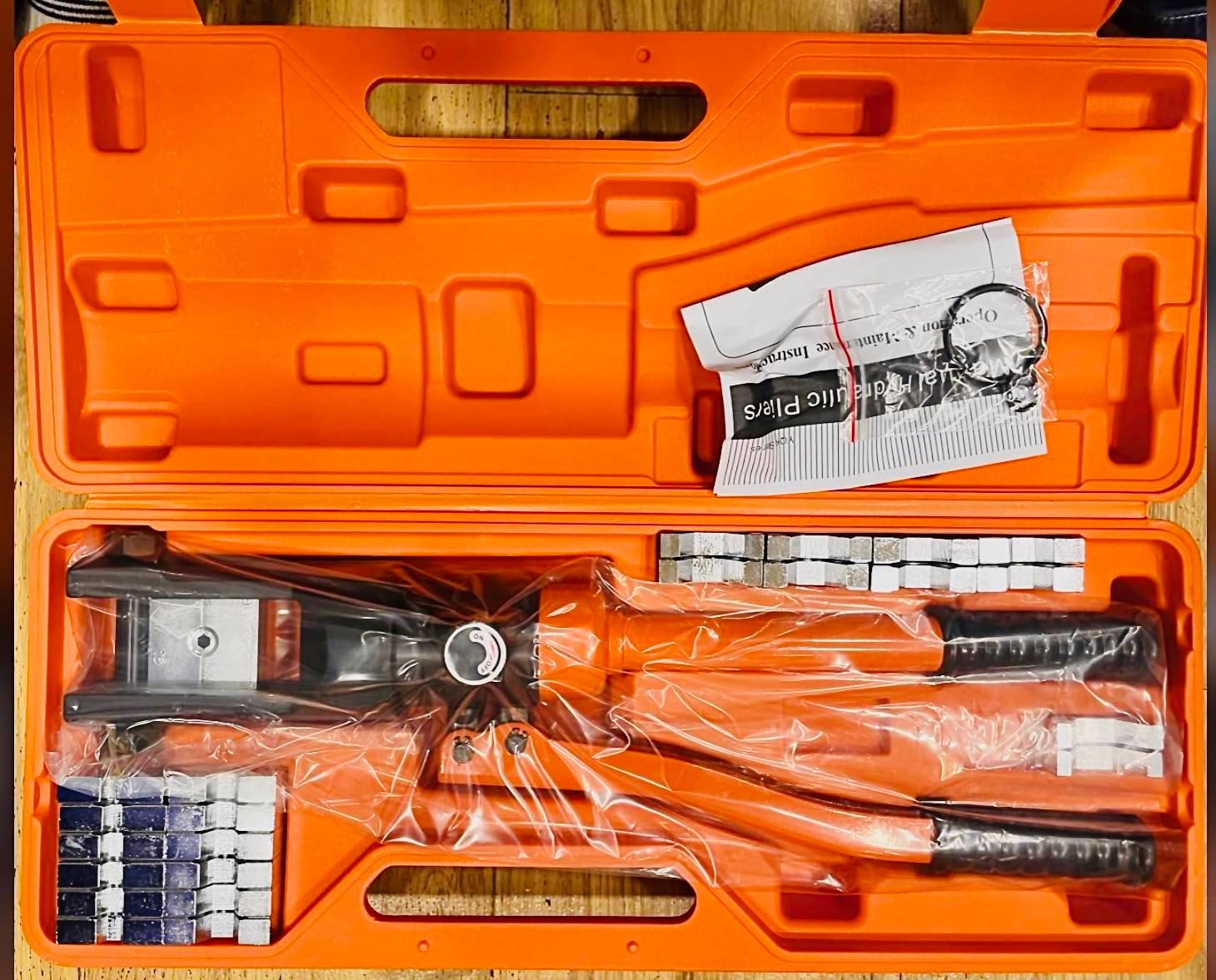 XTRA 400-HD Hydraulic Crimping Tool - Cable Crimping Plier Tool Kit (10-400 mm, 14 Sets)