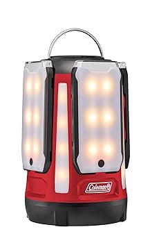 Coleman Quad Multi Panel Lantern Plus (Red) : Amazon.com.au