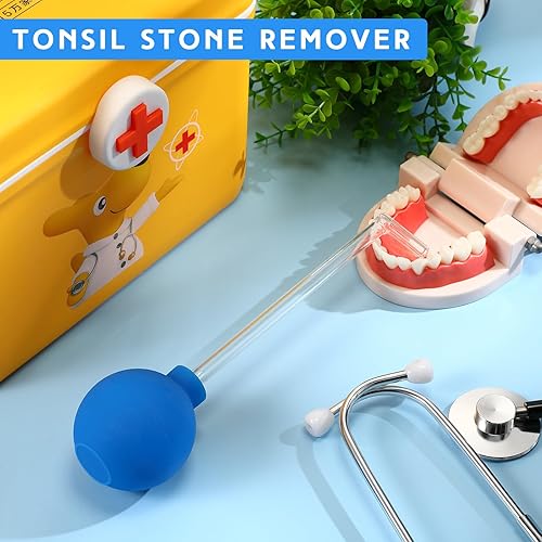 Miniatura 5 de Herramienta de extracción de piedra de amígdala, tubo de vidrio, herramienta de ahuecamiento de piedra de amígdala, removedor de piedra de amígdala,