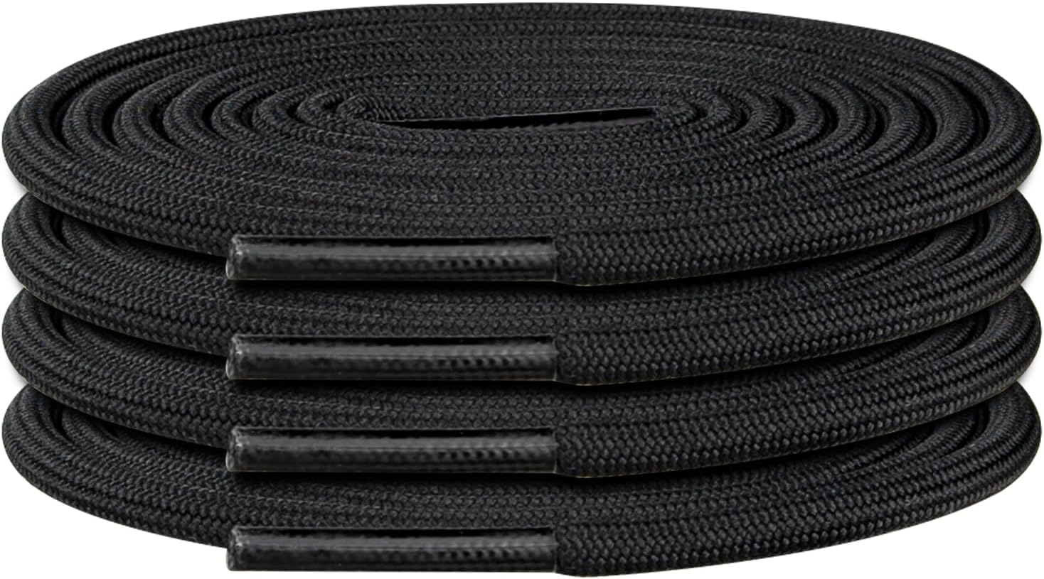Endoto 2 Pairs Shoelaces for Doc Martens Boots Round Shoe Laces Replacement Shoes Strings