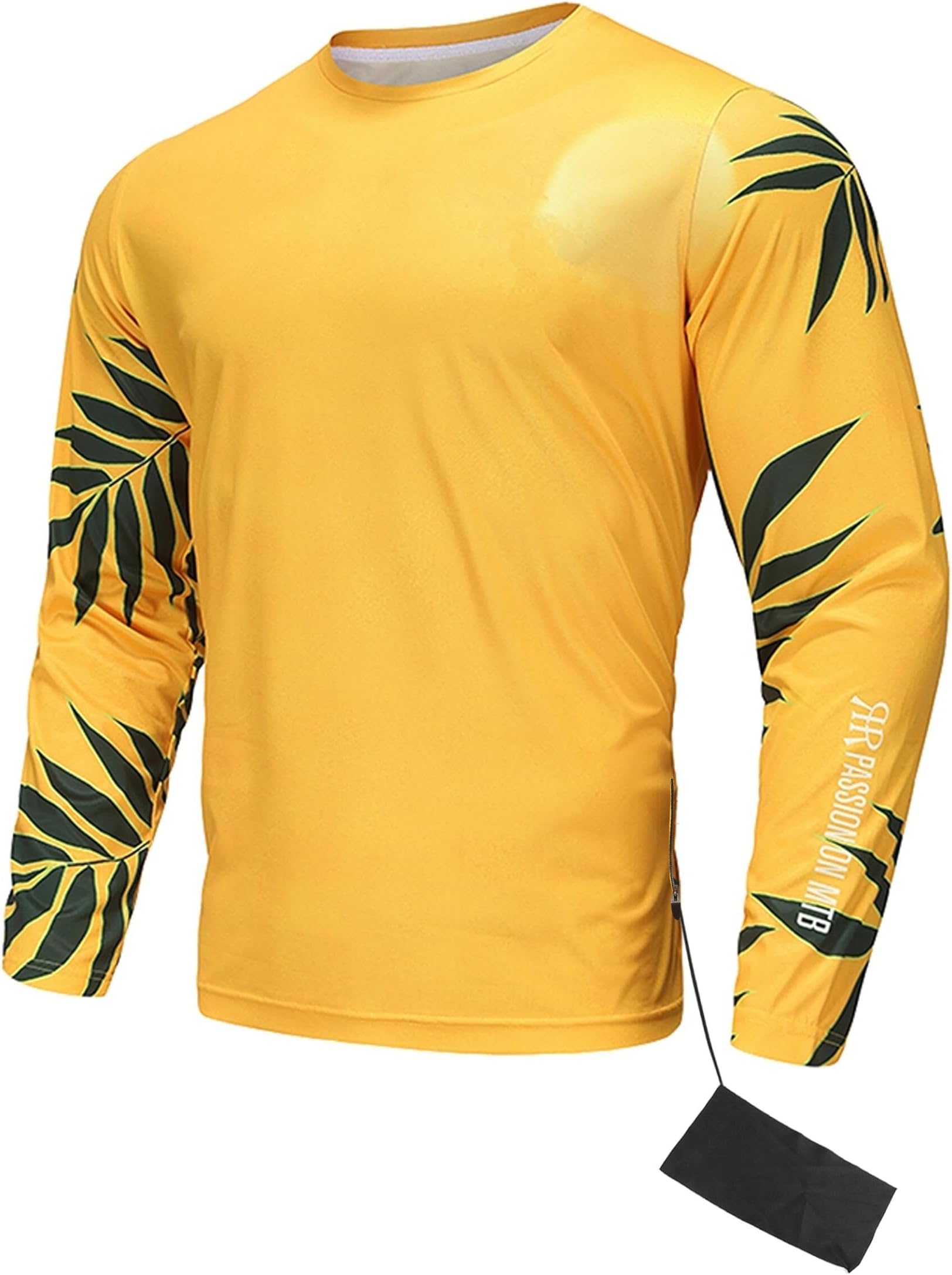 Men's Mountain Bike Jersey, Long Sleeve, MTB Shirt, Cycling Jersey, Downhill Bicycle Jersey, Motocross Shirts, Quick-Drying