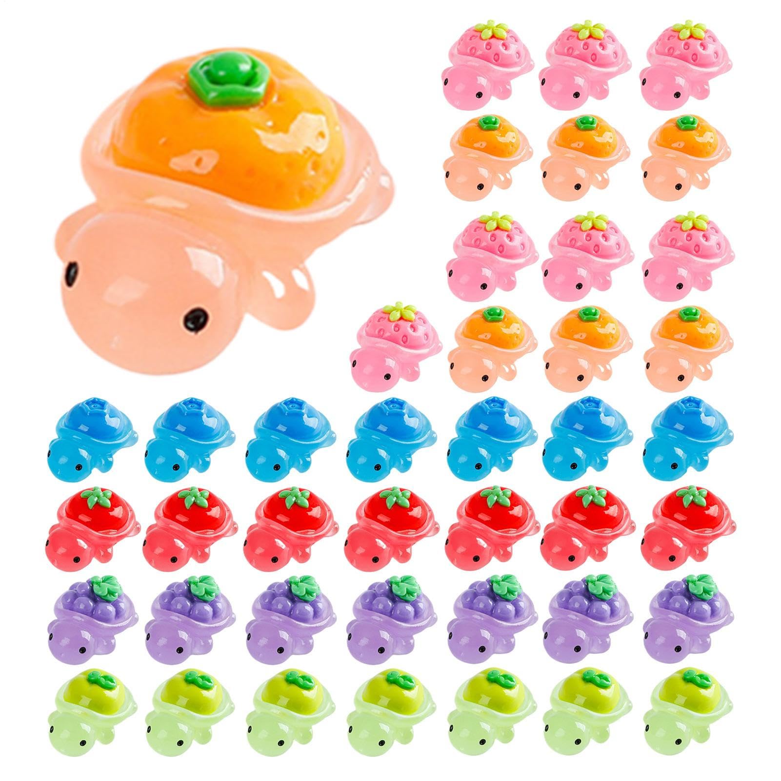 Tortues miniatures en résine réalistes pour la déco de votre jardin