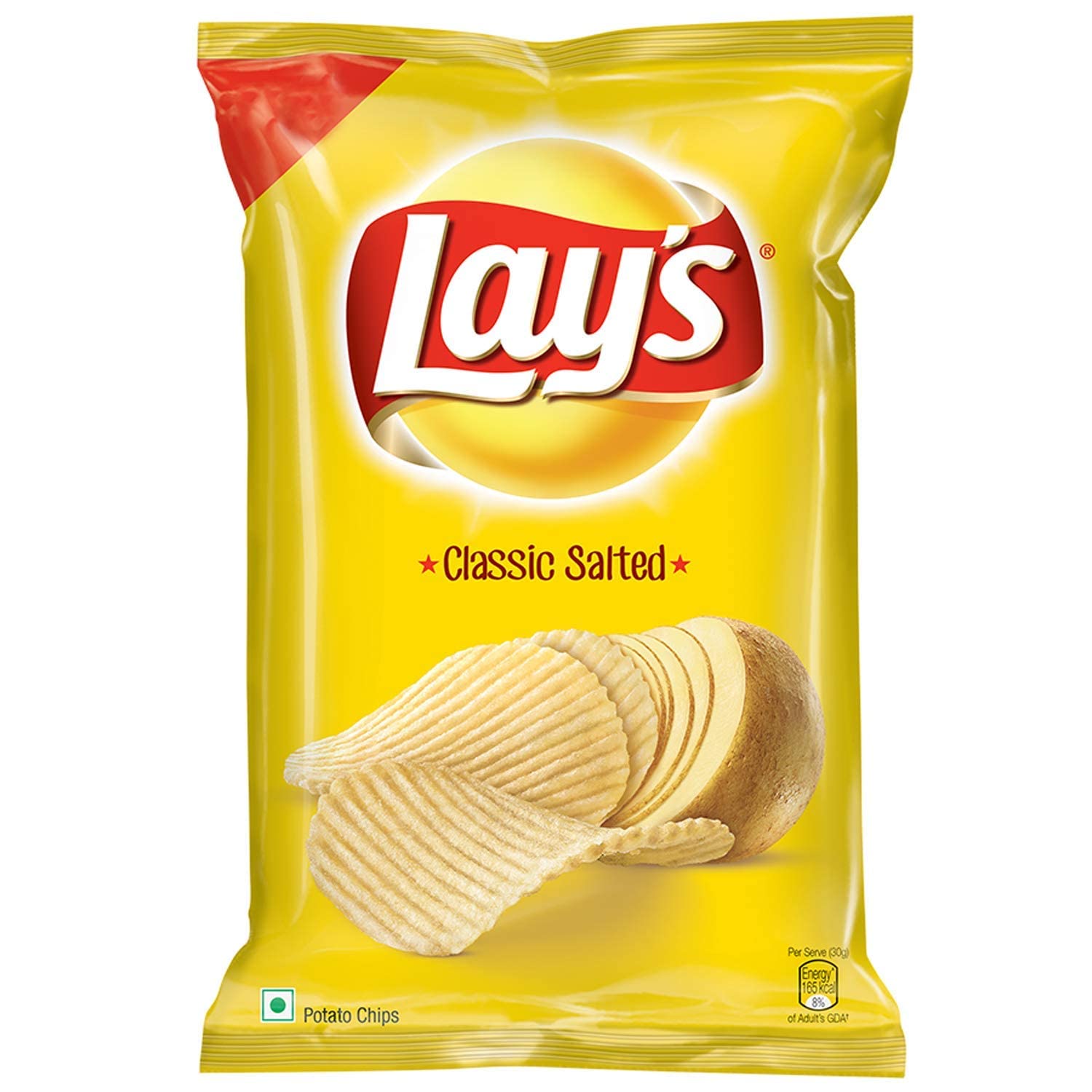 Lays Classic Salted Potato Chips UNIQUE 25gm