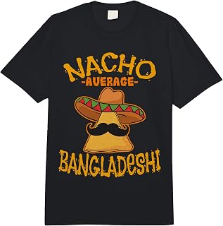 Nacho Average Bangladeshi Heritage Bangladesh Roots Comfort Colors Adult Heavyweight T-Shirt