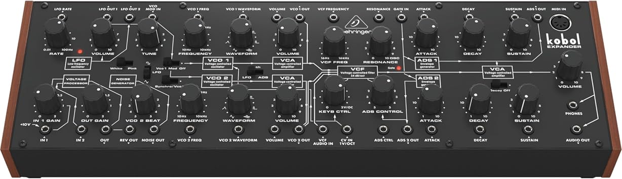 Behringer Kobol Expander Semi-modular Analog Synthesizer