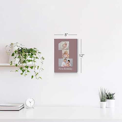 Vista 19 de Smile Art Design Imagen de collage de 3 imágenes, impresión en lienzo personalizada con tus fotos, impresiones fotográficas personalizadas, regalos