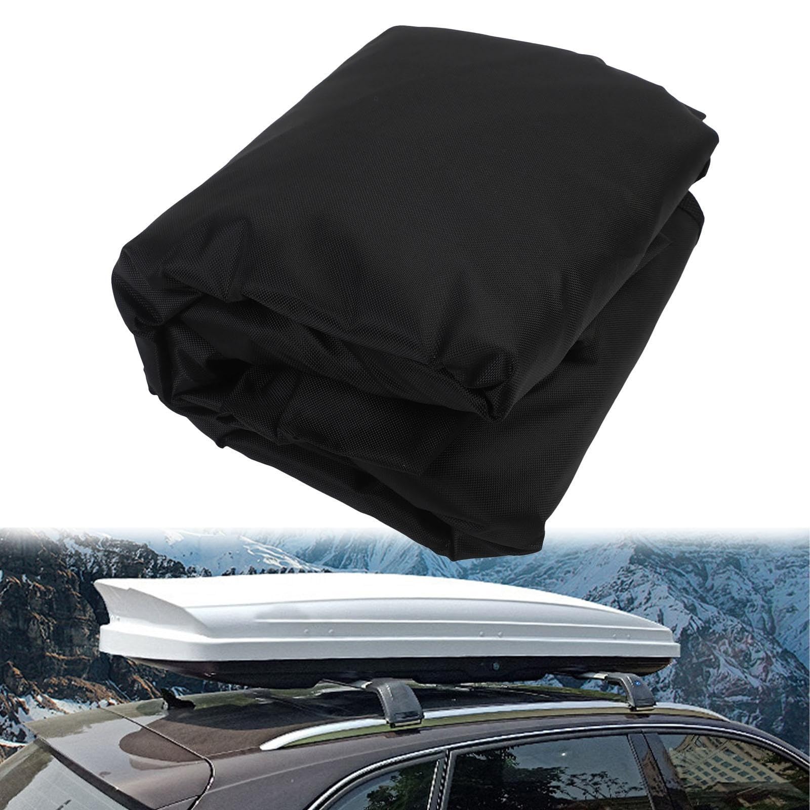 Sac de toit de voiture de 4,6 m³, étanche, avec 8 sangles – Oxford robuste pour bagages de voyage pour SUV
