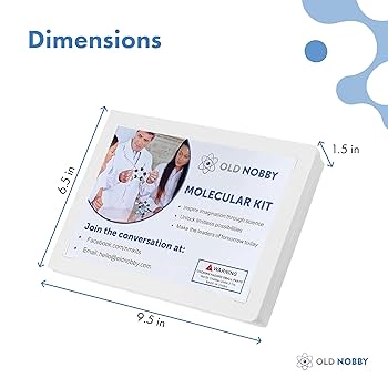 Amazon.com: OLD NOBBY Organic Chemistry 239 Piece Model Kit