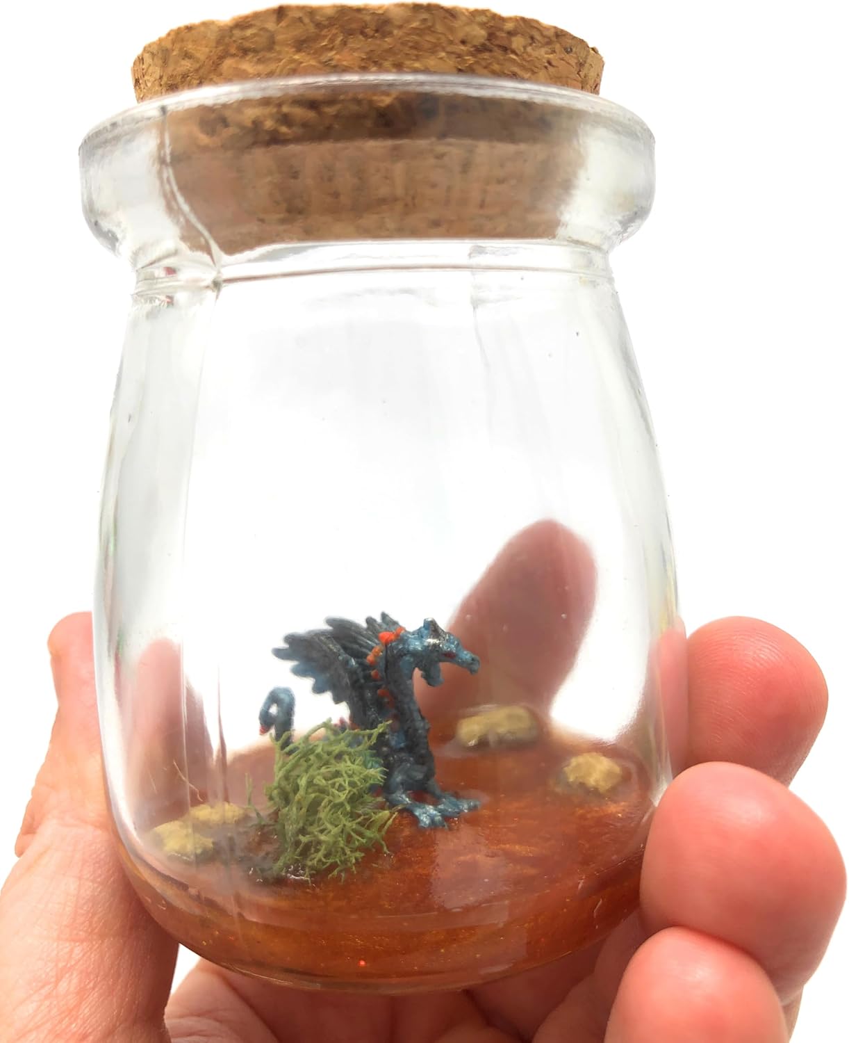 Magma Dragon Mini Desk Pet with Adoption Certificate