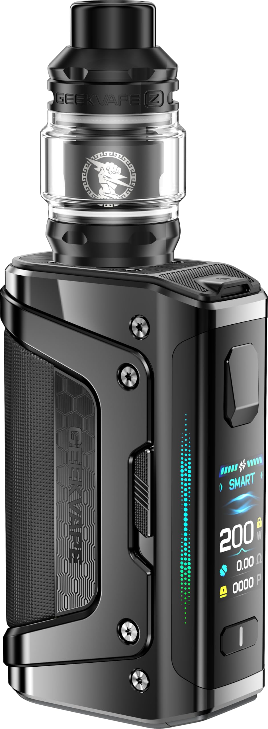 GEEKVAPE Aegis Legend 5 Kit 200W | Aegis Legend 5 Box Mod + 5.5ml Z Sub Ohm - Z0.15 XM + 0.4 XM Resistenza per GEEKVAPE