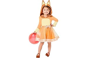 Bluey Costume for Girls 7-8: Officially Licensed Bingo Toddler Costume