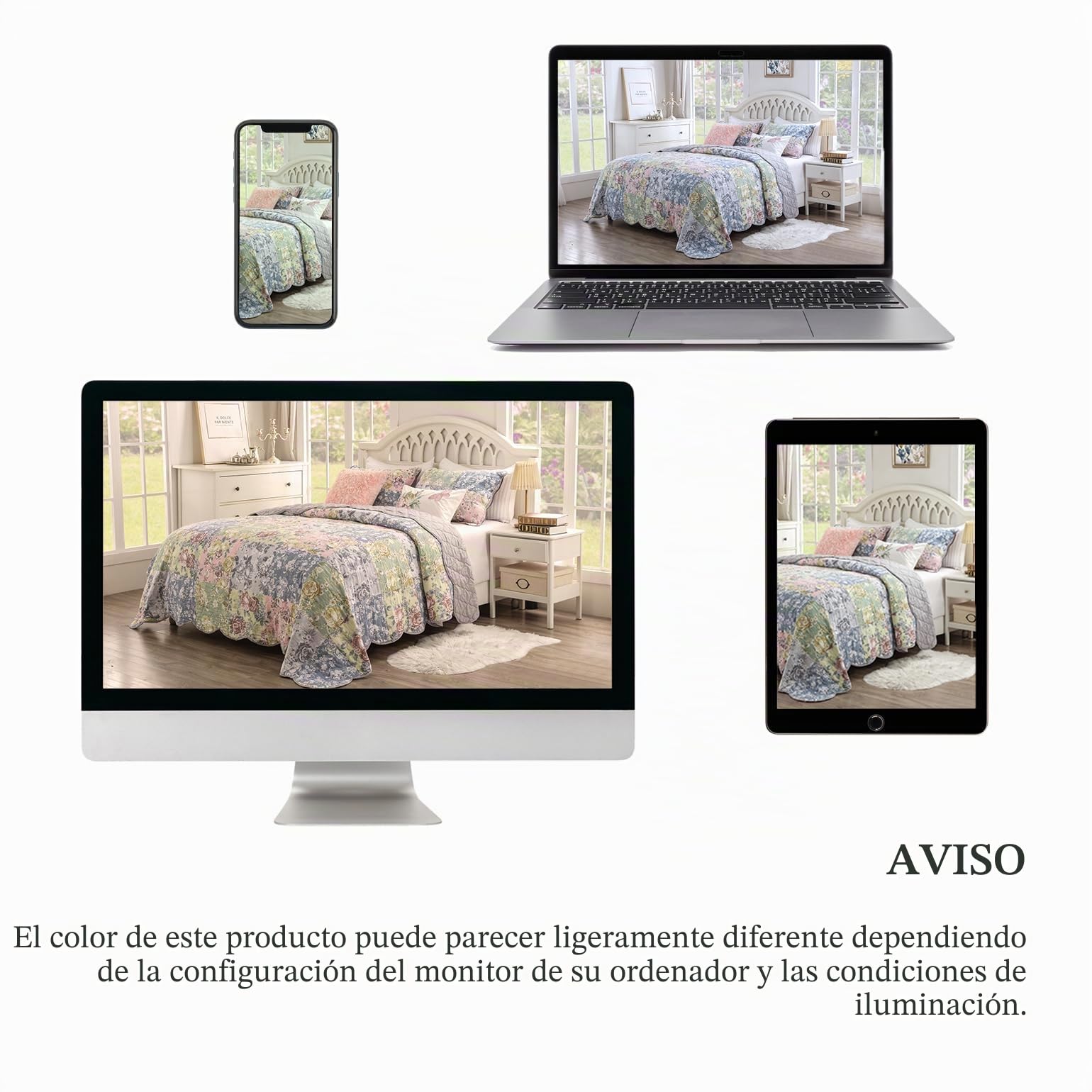 Greenland Home Antique Rose Par de Cortinas de 100% algodón, Color Rosa Envejecido, Crudo, W 42" x L 84" (2 Panels), 2