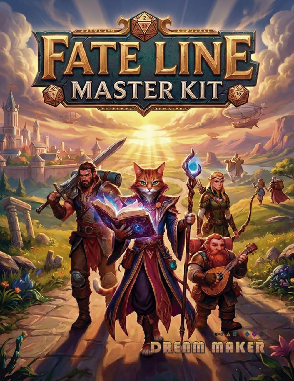 Fate Line Master Kit: Sistema de viagens para RPG